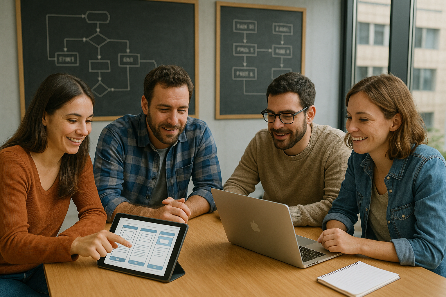 Desarrollo de software a medida, aplicaciones web y móviles robustas, seguras y escalables.