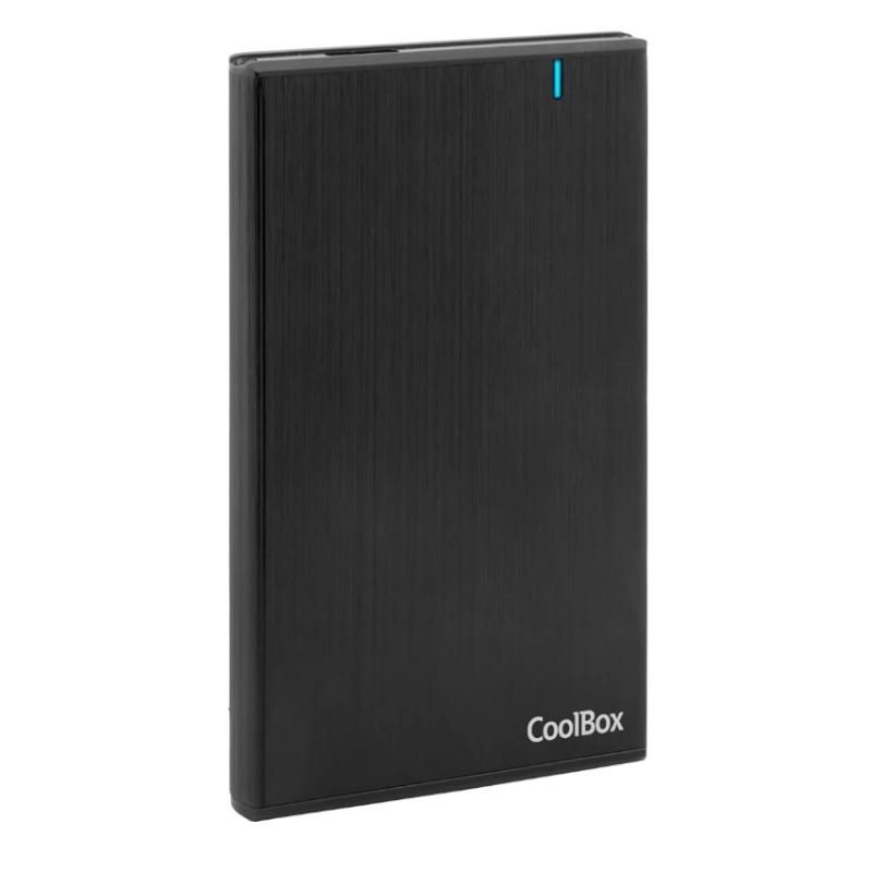 Carcassa HDD/SSD 2,5" Slim CoolBox A2540 Alumini Negre
