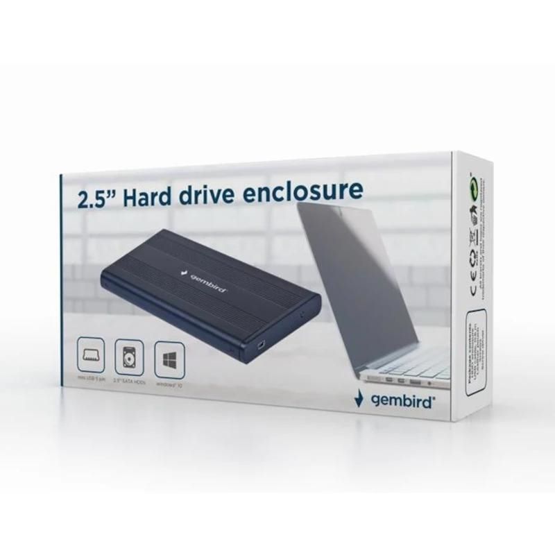 Carcassa externa Gembird EE2-U2S-5 USB 2.0 SATA 2,5"
