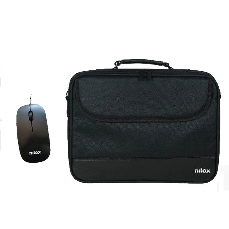 Maletí dur NILOX NXMOS5156BK 15,6" + ratolí negre
