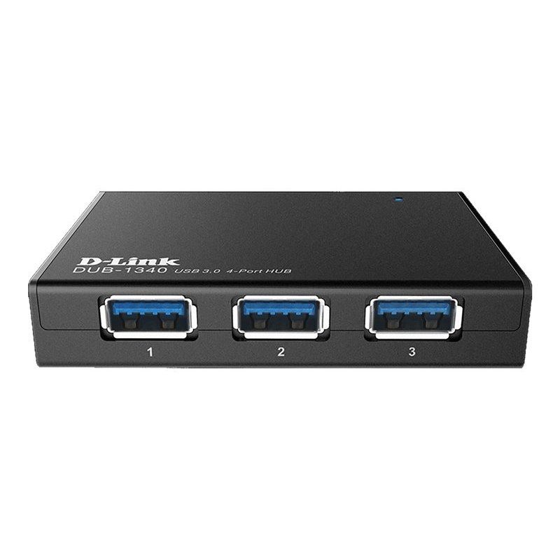 Hub USB 3.0 D-Link DUB-1340 4 ports sobretaula