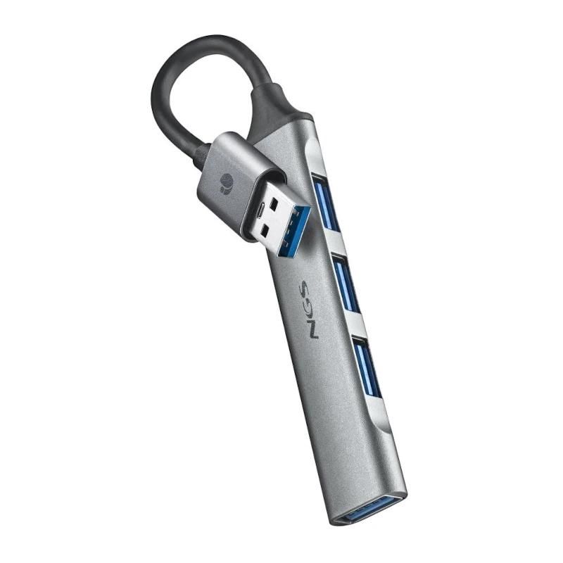 Hub USB NGS IHUB4MICRO 4 ports: 1 USB 3.2 i 3 USB 2.0