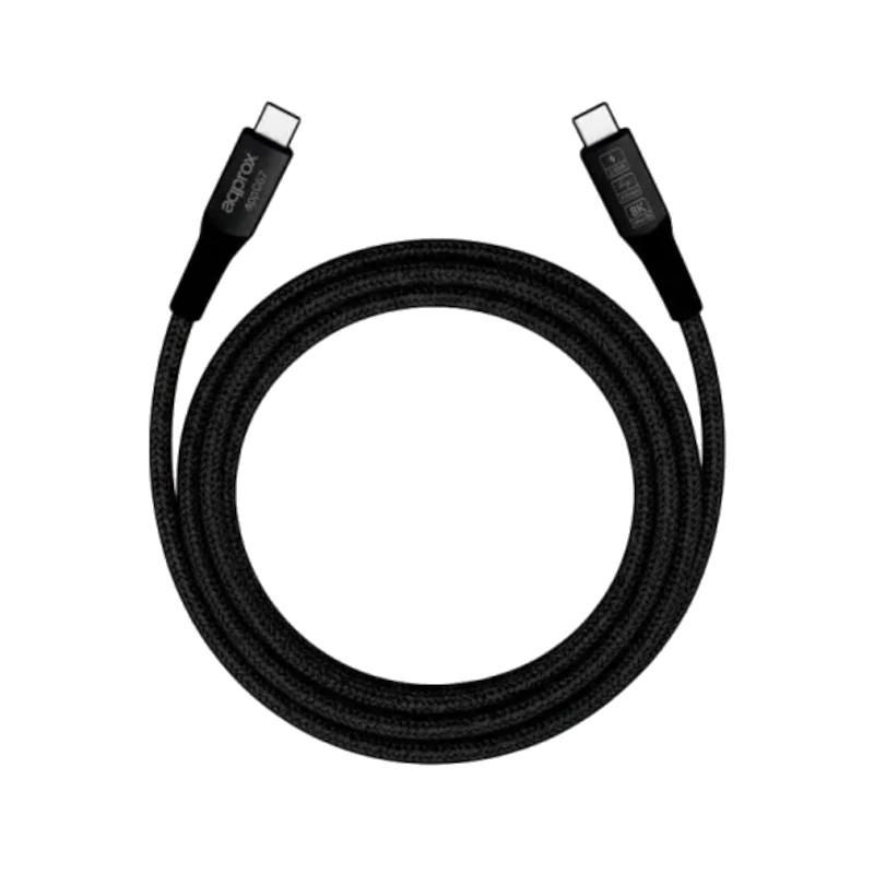USB device approx! Cable USB-C a USB-C 240W 40Gbps 8K-Vídeo