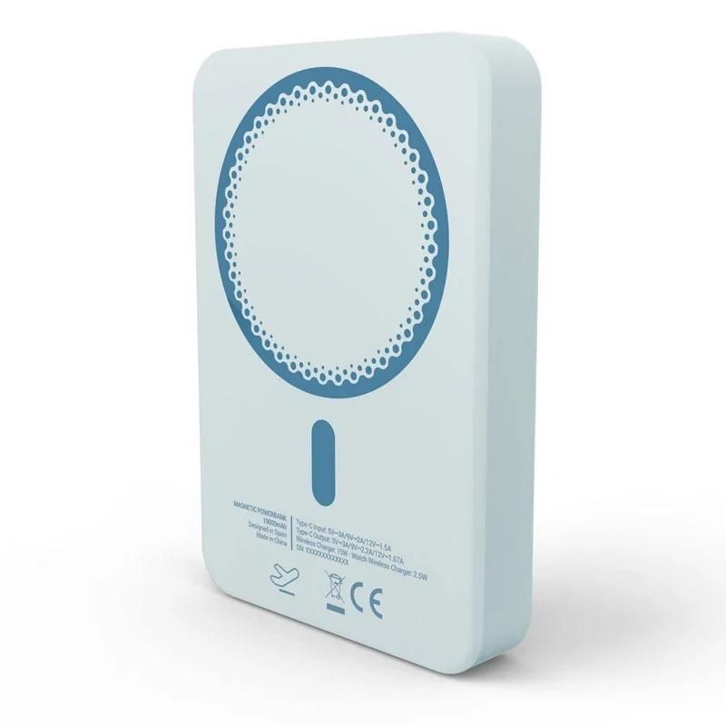 Energy Sistem Powerbank Magnetic 10000 mAh Blau