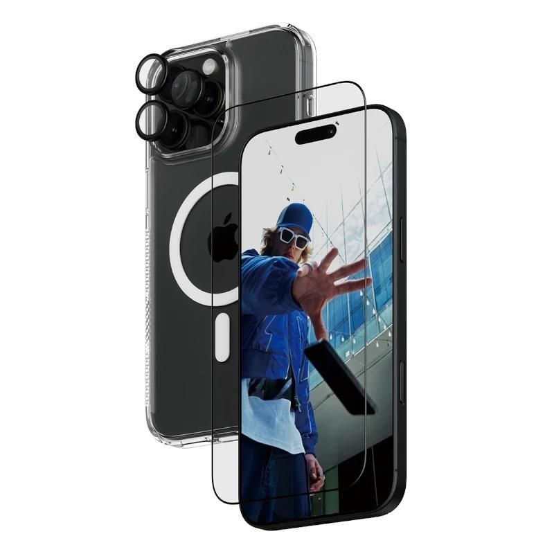 Pack 3 en 1 PanzerGlass per a iPhone 16 Pro Max