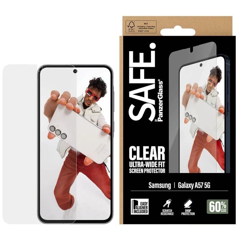 Funda o protector para móvil PanzerGlass SAFE by PanzerGlass Protector Samsung A57