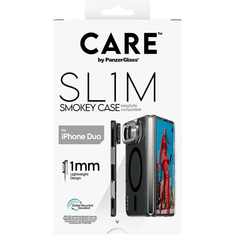 Phone case or protector PanzerGlass Care SL1M Case Smokey w. MagSafe iPhone Duo — image 1 of 1