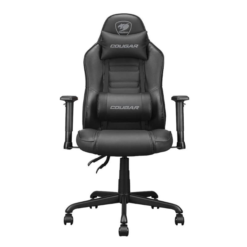 Cadira gaming Cougar Fusion S negra, teixit transpirable