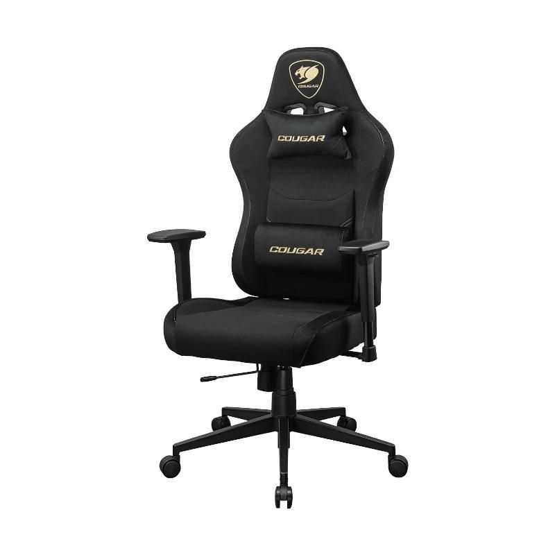 Cadira gaming Cougar Pryme Gold F, respatller alt i reposabraços 3D