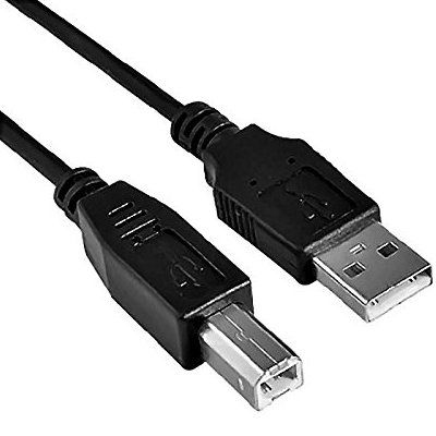 Câble USB 2.0 Nanocable Type A - B Noir 4,5 m