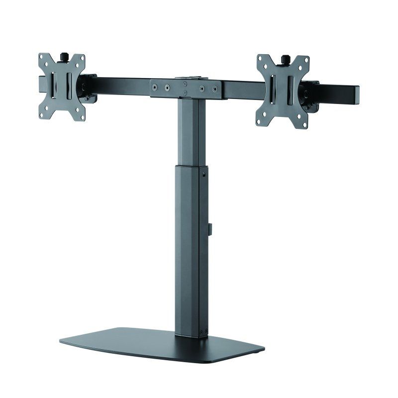 Support de bureau TooQ DB1727TN-B pour 2 écrans 17-27" noir