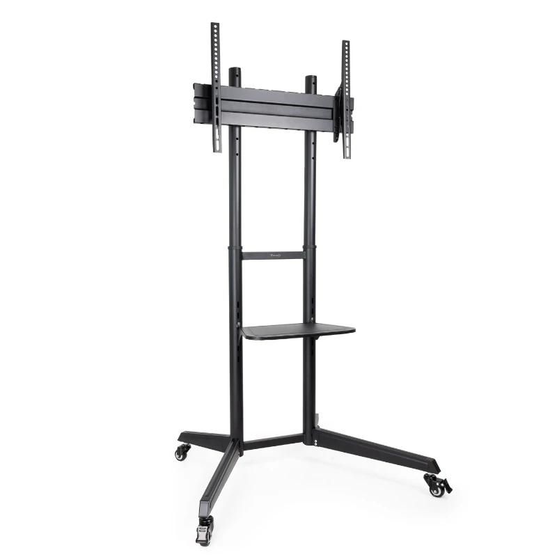 Support de sol TooQ FS1170M-B à roulettes pour TV 37"-70" noir