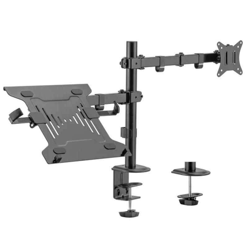 Display mount GEMBIRD Monitor c/ bandeja p/ portátil