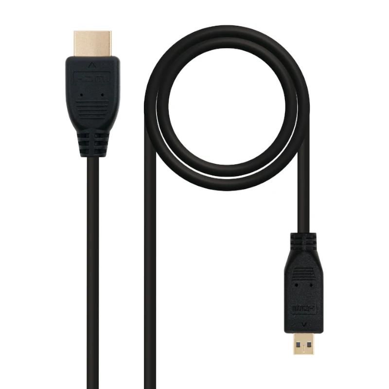 Cable Micro HDMI V1.4 Aisens A101-0002 1,8 m negro