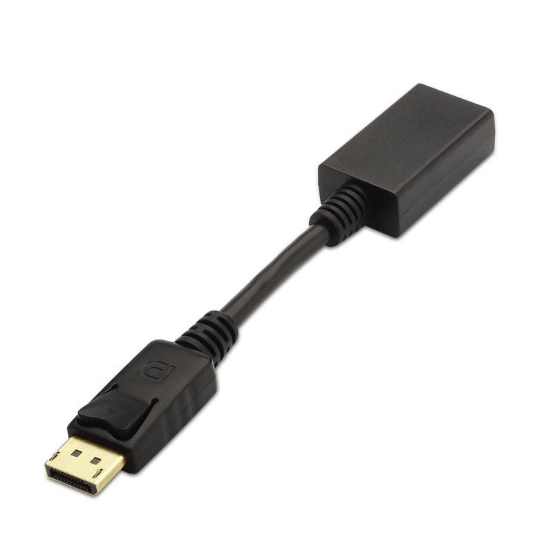 Adaptateur DisplayPort mâle vers HDMI femelle Nanocable 10.16.0502 noir