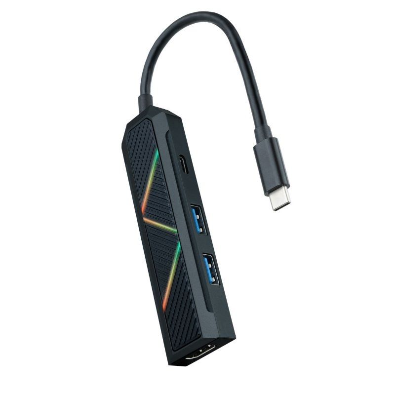 Hub USB-C 4 en 1 Nanocable 10.16.0401 amb HDMI 4K