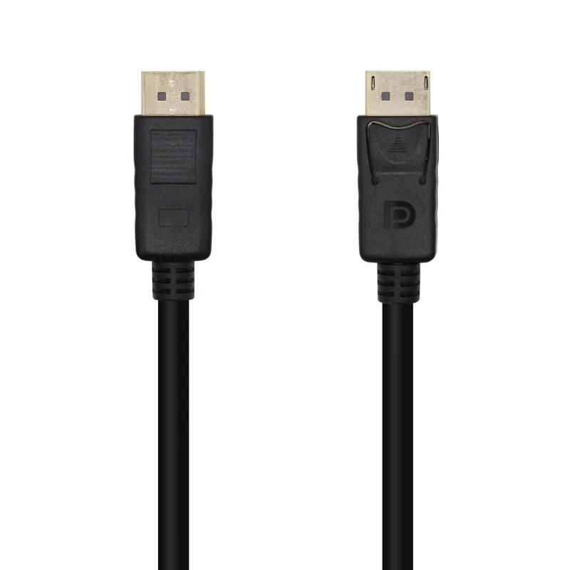 Cable DisplayPort Aisens DP V1.2 4K@60Hz DP/M-DP/M negre 2.0m