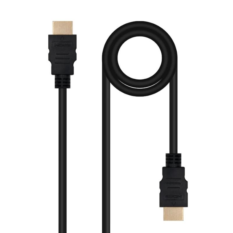 Câble audio ou vidéo NANOCABLE HDMI V2.0 4K@60Hz 18Gbps A-M-A-M 5m