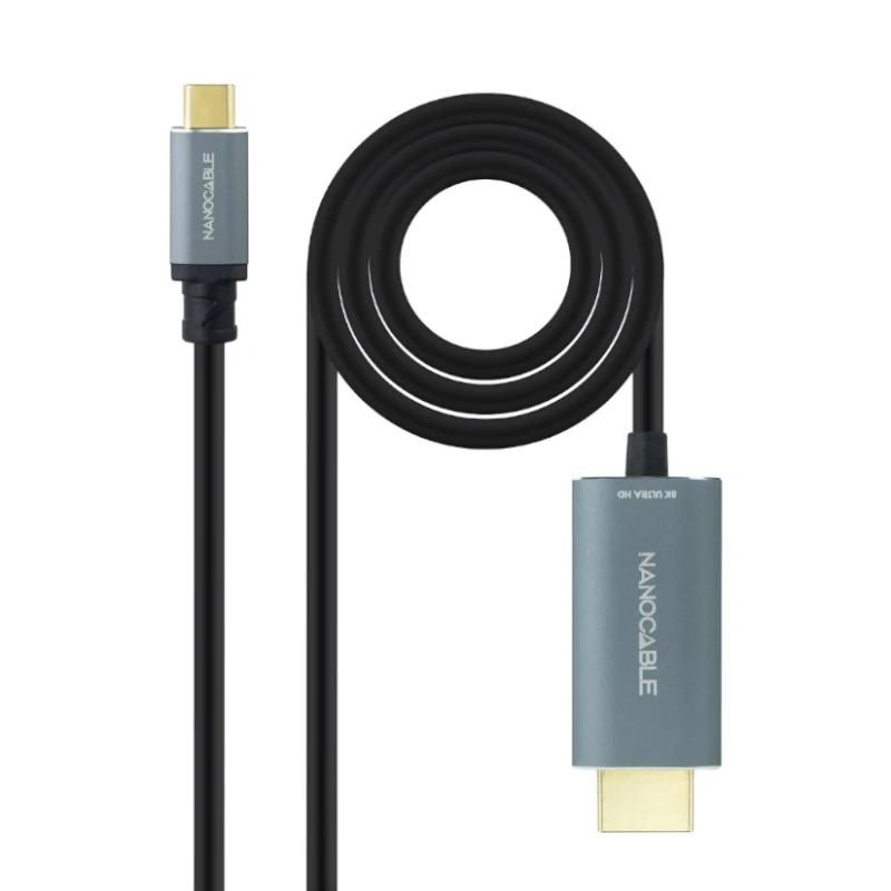Câble audio ou vidéo NANOCABLE Conversor USB-C a HDMI 2.1 8K@60HZ 1.8m