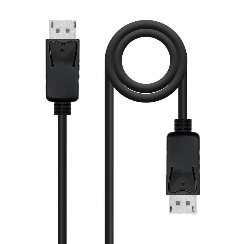 Cable DisplayPort 1.2 Nanocable CCS DP/M-DP/M 1,5 m negre