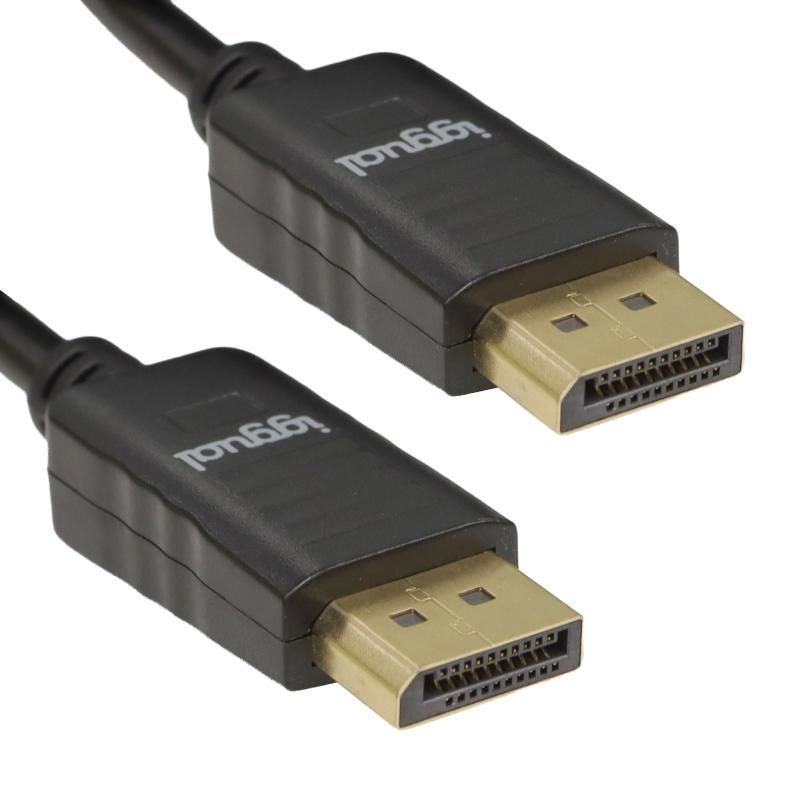 Cable DisplayPort iggual IGG320365 mascle 1,8 m negre 4K@60Hz