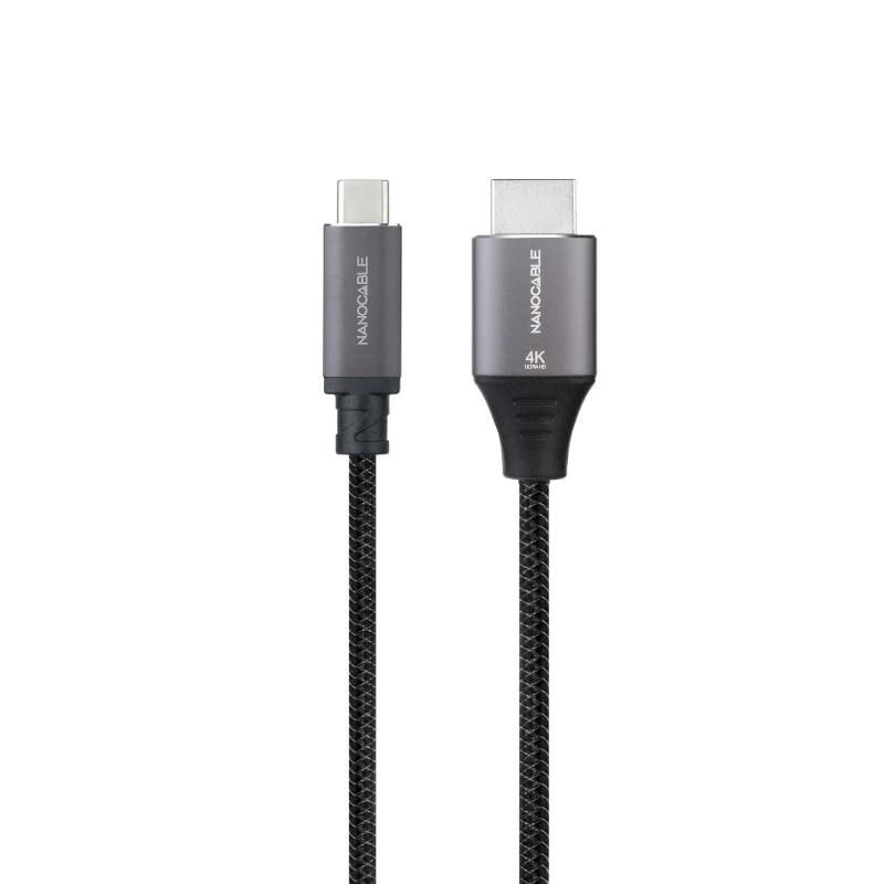 Câble audio ou vidéo NANOCABLE USB-C/M -HDMI/M 2.0 4K 60Hz 1.8M