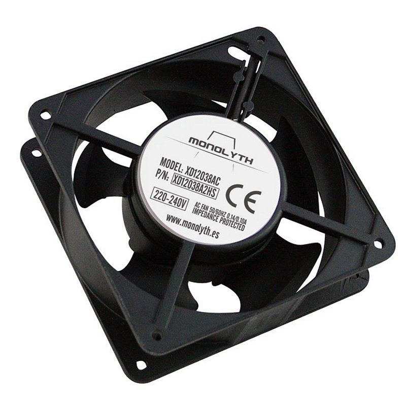 Ventilador per a armari rack Monolyth 3090004 220V AC 12x12 mm