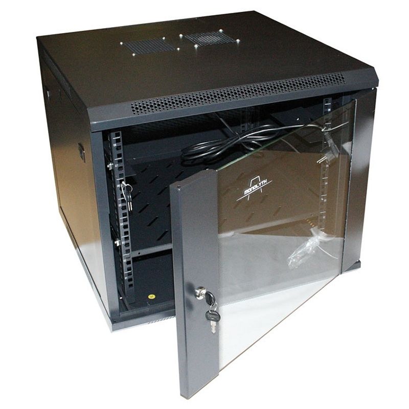 Armari rack mural Monolyth SH6412 12U 600x450 negre