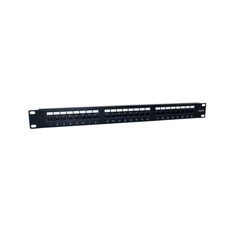 Panneau de brassage 19" 2LAN ARAP19C6A24UTP 24 ports Cat.6A UTP