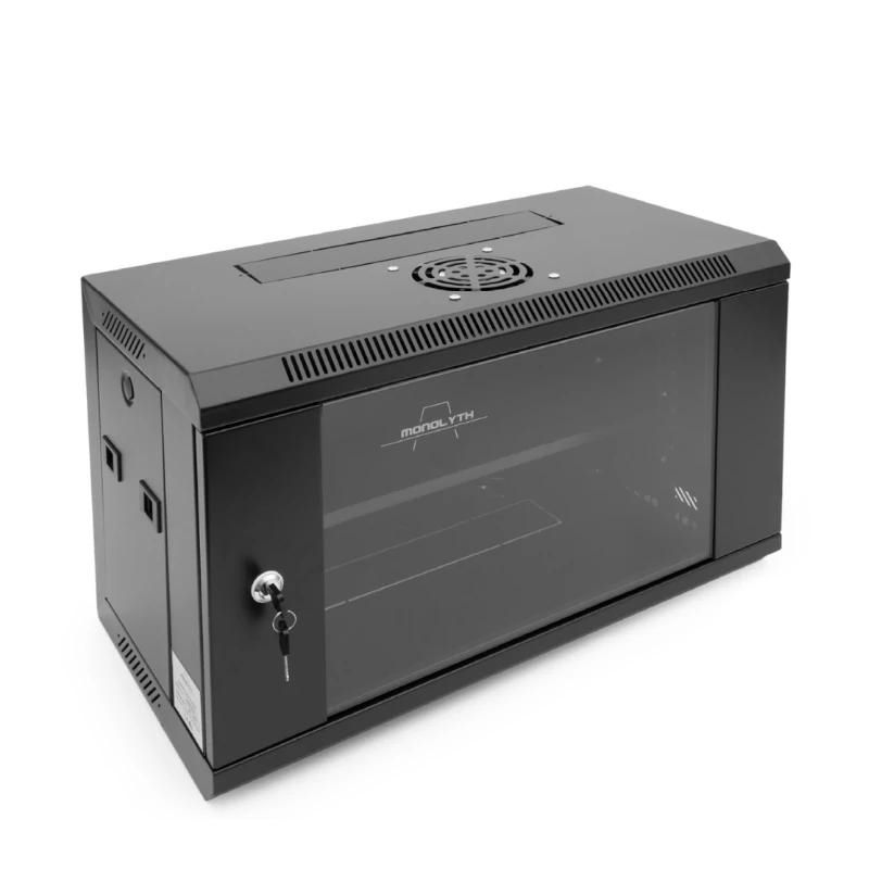 Baie murale rack 19" Monolyth SH6606 6U 600x600 1F-1V-2L