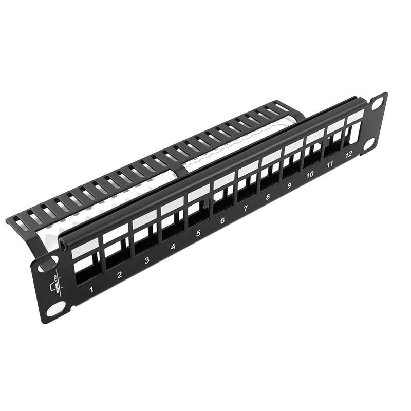 Baie rack ou accessoire Monolyth Patch Panel 2 Ptos 10" KEYSTONE