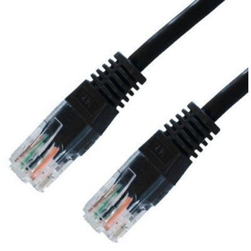 Câble de brassage Cat6e UTP 1 m Nanocable 10.20.0401-BK noir