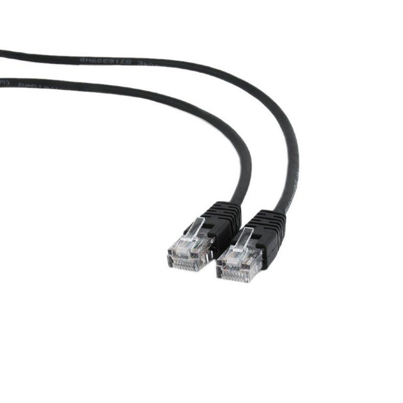 Cable de xarxa GEMBIRD Latiguillo Cat.5e UTP 1 Metro negre