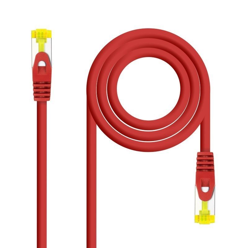 Network cable NANOCABLE Latiguillo Cat. 6A LSZH/SFTP 2M red