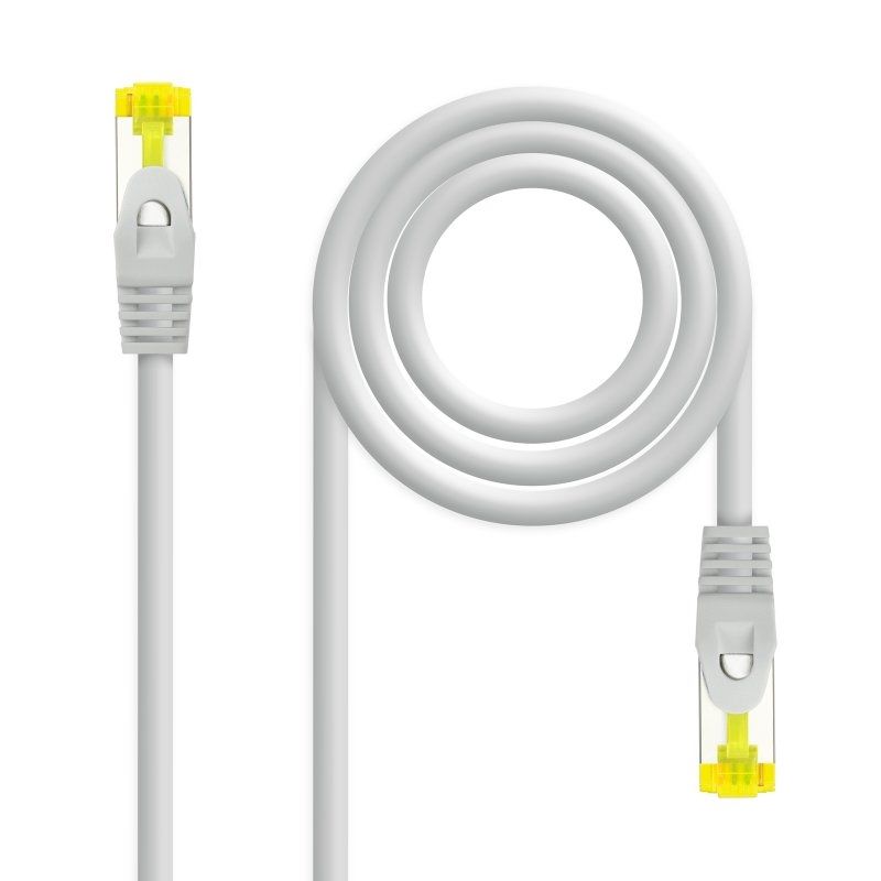 Network cable NANOCABLE Latiguillo Cat. 6A LSZH/SFTP 1,5 M grey