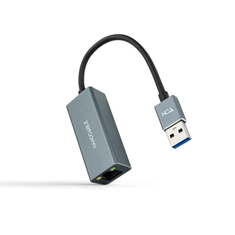 Network cable, connector or tool NANOCABLE Conversor USB 3.0 A Ethernet Gigabit
