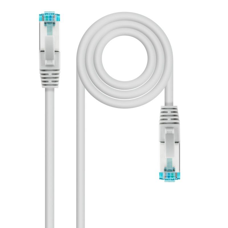 Network cable NANOCABLE Latiguillo Cat. 7 LSZH/SFTP 25 M grey