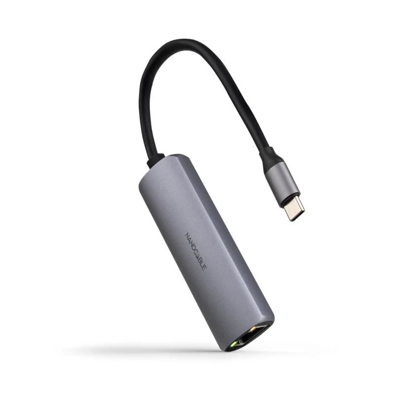 Network cable, connector or tool NANOCABLE Conversor USB-C Ethernet carga PD