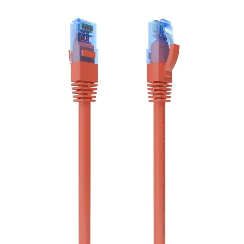Network cable, connector or tool Aisens Cable RJ45 CAT.6 UTP AWG26 CCA red 1.0m
