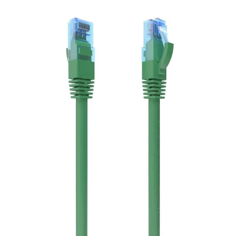 Network cable, connector or tool Aisens Cable RJ45 CAT.6 UTP AWG26 CCA green 2.0m