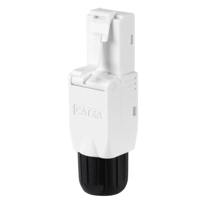 Network cable, connector or tool NANOCABLE Conector RJ45 Auto Crimpable 10 uds