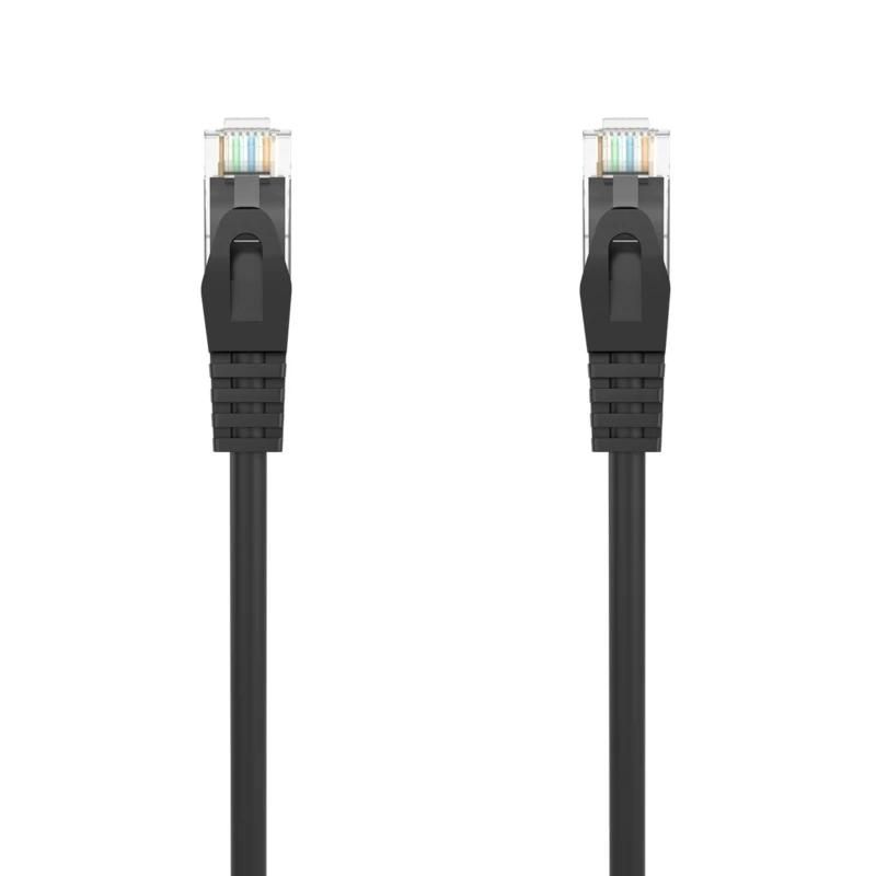 Cable de xarxa Aisens Latiguillo RJ45 LSZH CAT.6A UTP negre 30cm