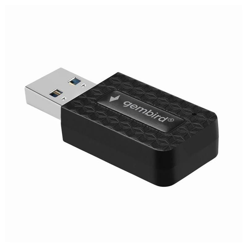 Wireless network accessory GEMBIRD Adapt. USB WiFi Dual-Band 2.4-5GHz AC1300