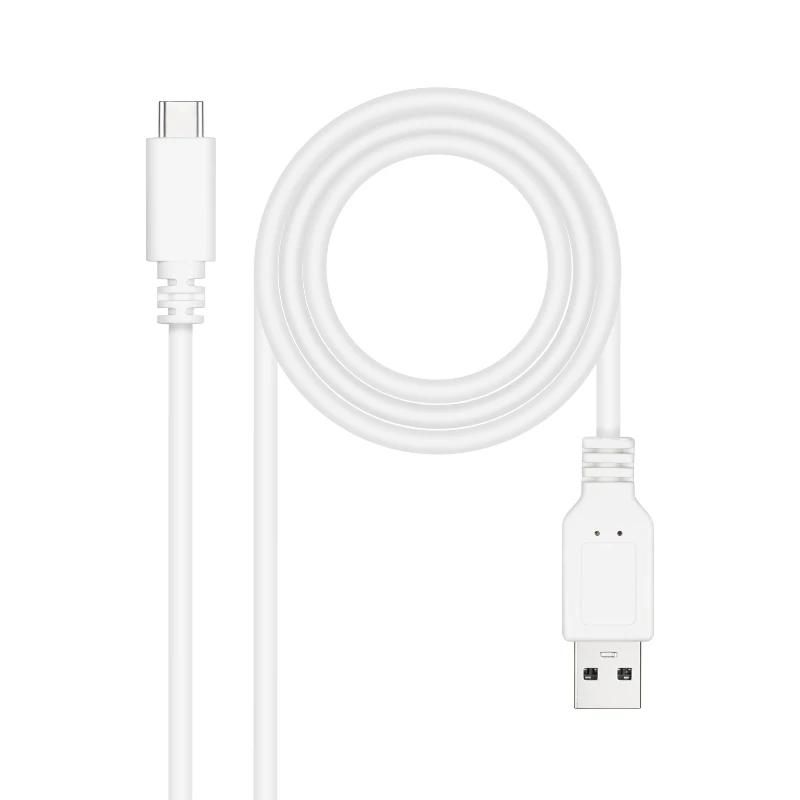 Câble ou accessoire NANOCABLE Cable USB 2.0 3A USB-C-M/M 0.5M blanc