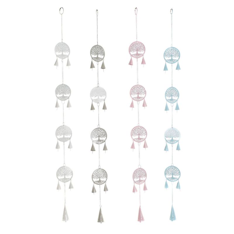 Hanging decoration DKD Home Decor Tree White (4 Units)