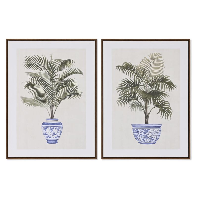 Canvas Home ESPRIT polystyrene Canvas 60 x 4 x 80 cm
