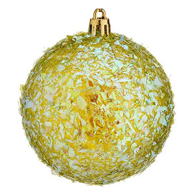 Christmas Baubles Krist+ Green Plastic Ø 8 cm 6 Units