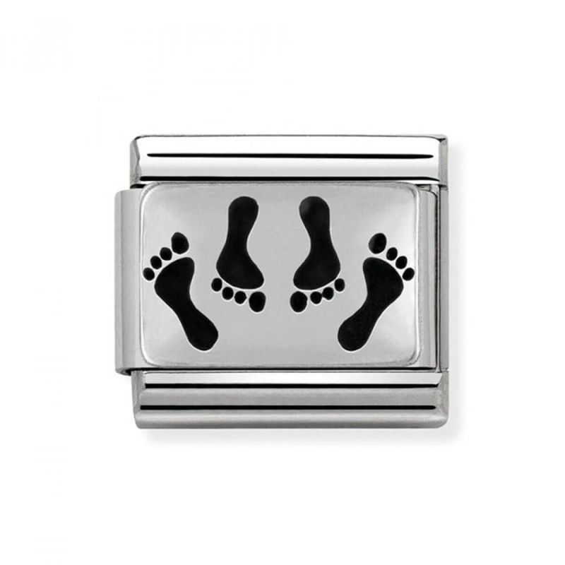 Woman's charm link Nomination NN C Silver