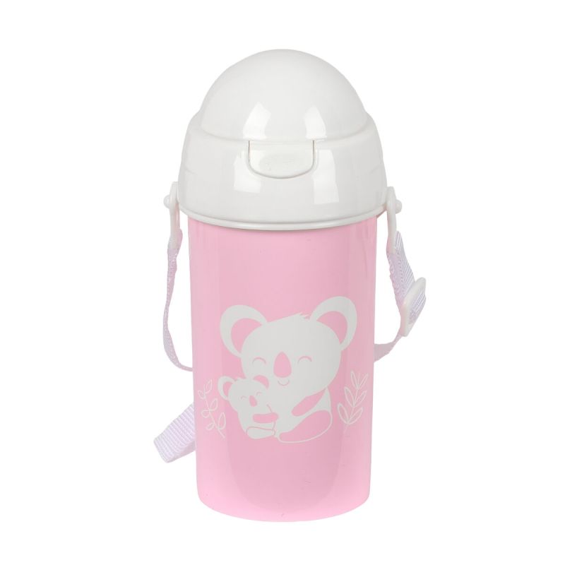 Water bottle Safta Koala Pink PVC 500 ml