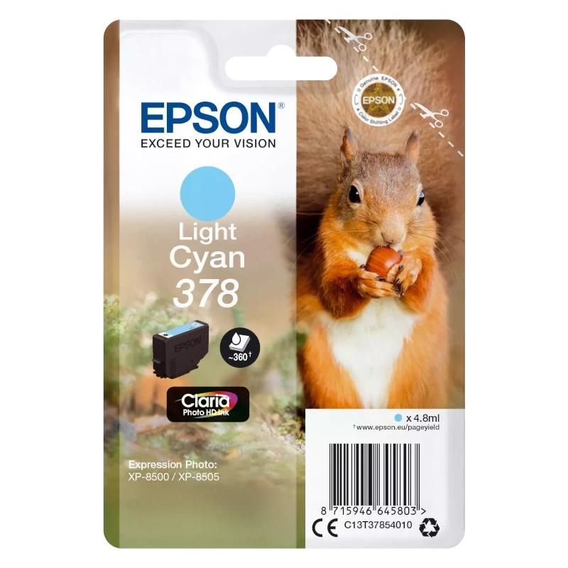 Cartucho de tinta Epson 378 Cian Claro